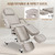 Chair with Wheels, Split Leg Facial Bed for Esthetician Table with Hydraulic Stool