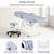 Chair Massage Table 73in 3-Section Multipurpose Massage Bed