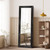 Full Length Mirror 58"x22" - Solid Wood Frame, Wall Mounted or Leaning for Bedroom