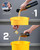 4-in-1 Portable Mini Cordless Vacuum with 19000pa Suction Power, Type-C Charge, 2 Suction Modes for Small Jobs, Car, Office
