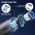 Handheld Vacuum Cordless, 24Kpa Car Vacuum with Brushless Motor, Charging Dock, Rechargeable  for Home/Car/Pet, Black