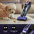 Pet Hair Handheld Vacuum Cordless: 20000PA High Power Car Vacuum with Motorized Brush and LED Light