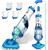 Cordless Handheld Pool Vacuum with Telescopic Pole, Rechargeable Hot Tub SPA Vacuum, 18GPM Powerful Suction, 60Min Runtime