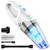 Handheld Vacuum Cordless,Car Cordless Rechargeable, 6KPA Powerful Suction Hand Held Vacuum with LED Light/Multi Accessories
