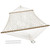 Sunnydaze Cotton Rope Hammock for Outside - 450-Pound Capacity Indoor or Outdoor Hammock with Spreader Bars - Natural