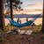 Sunnydaze Handwoven XXL Thick Cord Mayan Double Hammock for Outside - 625-Pound Capacity Heavy-Duty Outdoor Hammock - Blue