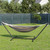 Garvee Double Hammock with Foldable Steel Stand and Carry Bag – Indoor/Outdoor Standing Hammock, 450 LBS Capacity, for Garden, Camping, Beach (Coffee)