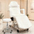 Massage Table for Beauty, Waxing, Lashing, White