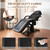 Chair with Rolling Stool, Remote Control, Extended Headrest