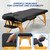 Portable Massage Table 24 inch, Height Adjustable 3 Sections Massage Bed