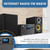 Philips Bluetooth & WiFi Stereo System for Home with CD Player, Spotify, Internet Radio, FM Radio,MP3 Playback