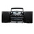 Supersonic Black Edition Vintage Bluetooth Stereo System Home Music Audio System,CD/MP3 Player,AM/FM Radio,Remote Included)Matte Black