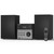 Compact Micro Hi-Fi Stereo System with CD Player, Bluetooth, FM Radio, USB Playback, Aux-Input & Earphone Output
