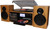 Boytone BT-28SPW Bluetooth Classic Record Player Turntable All-in-One with AM/FM Radio, CD/Cassette Player