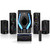 Home Theater System - 1200 Watts Peak Power 10" Subwoofer 5.1/2.1 Wired Audio Stereo Speakers Strong Bass with ARC Optical AUX Bluetooth Input
