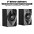 700 Watts Peak Power 5.1/2.1Wired Stereo Speaker System 5.25" Subwoofer Strong Bass with Bluetooth ARC Optical Input