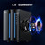 Bobtot Home Theater Surround Sound System for TV - 6.5inch Subwoofer 800W Peak Deep Bass 5.1 Wired Satellite Speakers