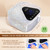 LED Nail Lamp with UV Gloves,Magnetic Metal Mirror Base