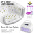 Rechargeable UV LED Nail Lamp, Faster Wireless Nail Dryer