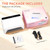 Professional Nail Dryer for Gel Polish, Two-Hand Design, Detachable Arm Rest