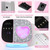 LED Nail Lamp Kit for Gel Polish Professional Fast Curing Pink Dryer Light Set