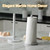 Koville Carrara Marble Paper Towel Holder Countertop