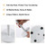 Koville Carrara Marble Paper Towel Holder Countertop