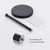 KES Matte Black Paper Towel Holder Countertop