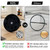 KES Matte Black Paper Towel Holder Countertop