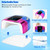 Nail Lamp Dryers Cordless 128W Portable Rechargeable
