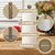 Handmade Fossil Grey Marble Paper Towel Holder