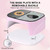 LED Nail Lamp Kit for Gel Polish Professional Fast Curing Pink Dryer
