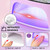 LED Nail Lamp Kit for Gel Polish Professional Fast Curing Pink Dryer