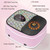 LED Nail Lamp Kit for Gel Polish Professional Fast Curing Pink Dryer