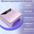 LED Nail Lamp with Adjustable Telescopic Stand, Corded
