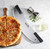 New Star 50646 Commercial Grade Stainless Steel Rocker-Style Deluxe Pizza Knife