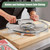 16" Pizza Cutter Rocker Sharp 8-Slice Multi-Blade
