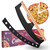 16-Inch Pizza Cutter Rocker Blade, Food Grade Stainless Steel Slicing Knife & Sharp