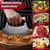 ROCOCO Pizza Cutter Ulu Knife – Full Tang Mezzaluna Rocker Knife