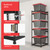 Rack Organizer, Heavy-Duty Tote Storage Rack, 5-Tier