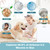 Turonic PH950 Air Purifier and Humidifier Combo for Large Rooms – HEPA, UV, Ionizer, PM2.5 Sensor, Cold Catalyst