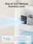 DREO 16L Smart Humidifier Large Room 1000 ft², 130H Cool Mist Air Humidifiers for Bedroom Plants Baby, Top Fill, Remote