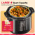 CARORI 1200W 12-in-1 Electric Pressure Cooker 8Qt
