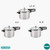 Mirro 92180A Polished Aluminum 10-PSI Pressure Cooker Cookware, 8-Quart, Silver -