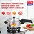 Prestige Deluxe Alpha Svachh Stainless Steel Pressure Cooker with Alpha Base and Deep Lid for Spillage Control, (3 Liter)