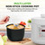 NutriChef 6 Quart Electric Pressure Cooker | 12 Function Digital Countertop Pressure Cooker