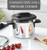 KOCH SYSTEME CS Stainless Steel Pressure Cooker 6.3QT