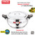 Vinod Magic Stainless Steel Smart 3 in 1 Pressure Cooker 5.5 Litre