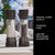 Cole & Mason H332293 Derwent Black Wood Salt and Pepper Mills