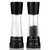 Cole & Mason Seasoning Mill Derwent Acrylic 190mm 7.5in Clr SS Matt Black GS, Acrylic, Stainless Steel, Carbon Steel, Ceramic
